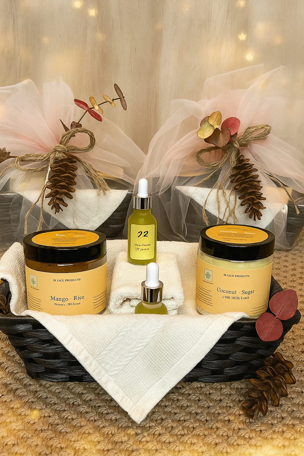Holiday Mango Skincare Gift Basket - Limited Edition