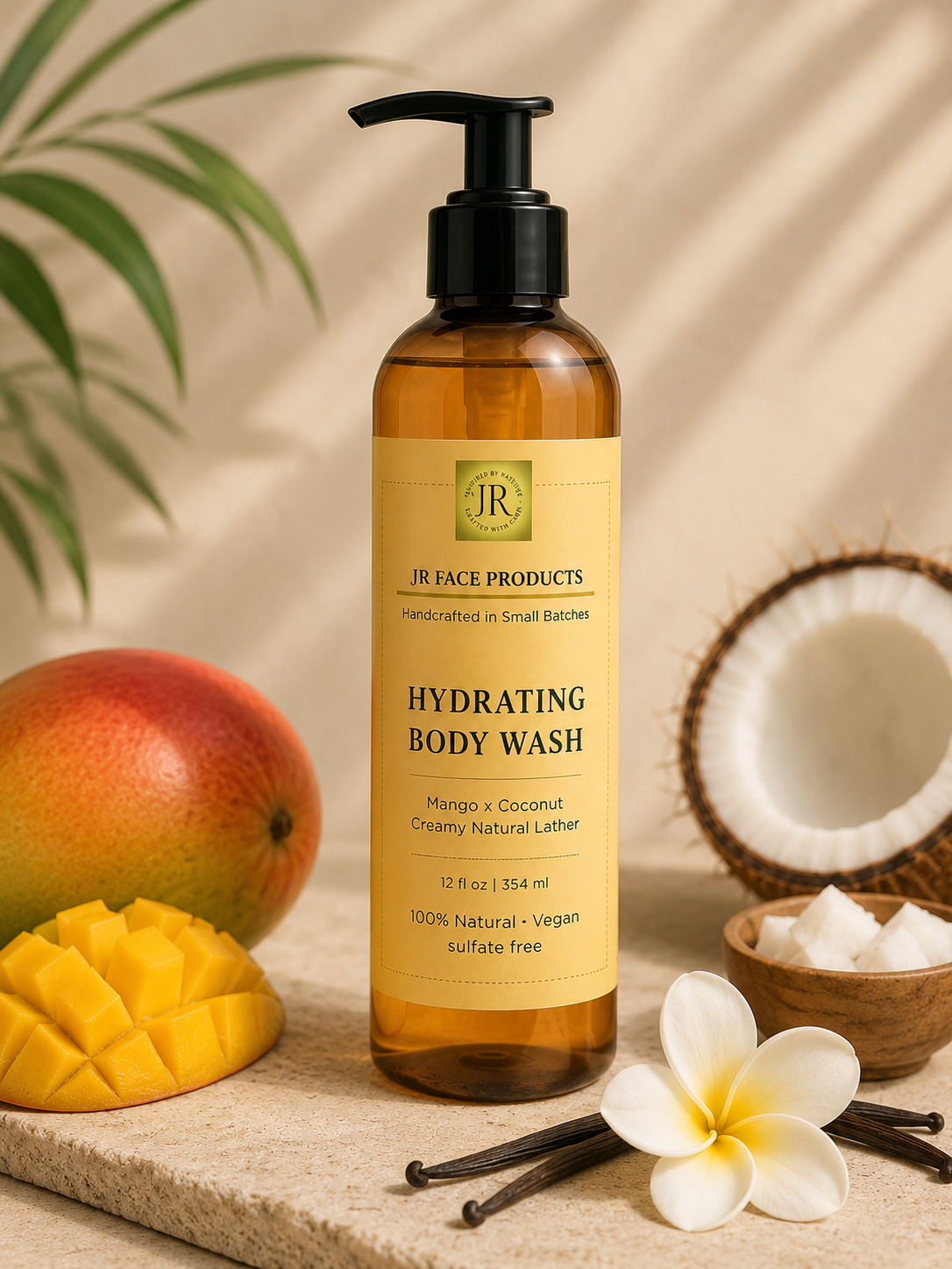 Hydrating Body Wash – Mango Vanilla Cream