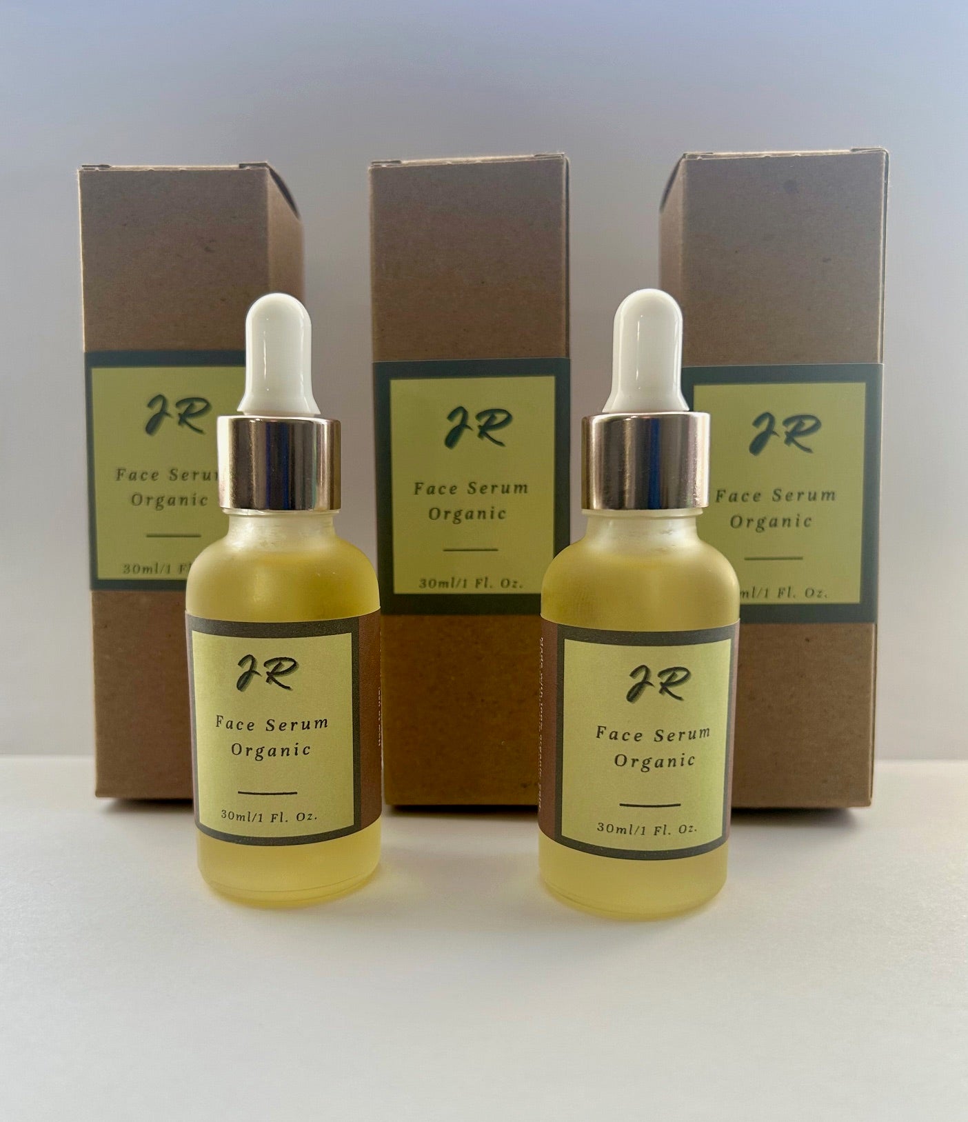 JR Face Products – Organic Face Serum (30 ml / 1 oz)