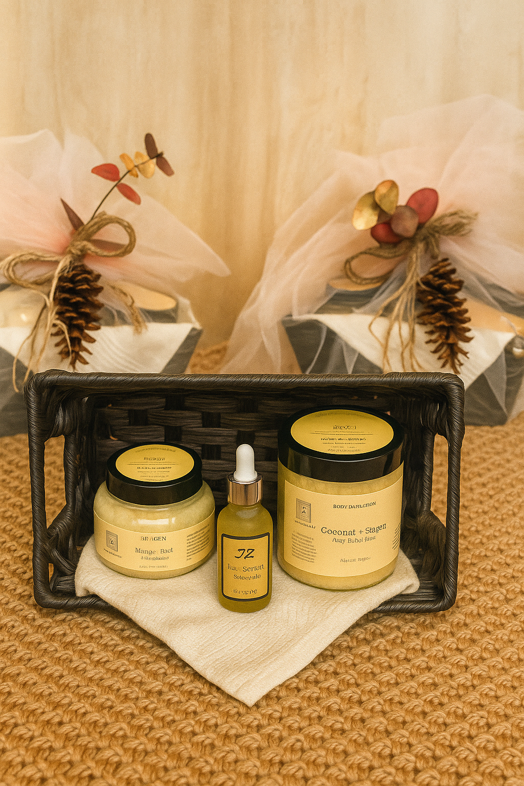 Holiday Mango Skincare Gift Basket - Limited Edition